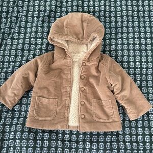 Little Planet Sherpa lined cord jacket